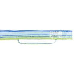 Parasol de plage rayé inclinable Ø180xH195cm