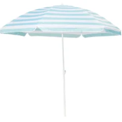 Parasol de plage rayé Ø160xH190cm (3 modèles)