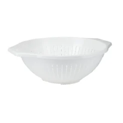 Passoire plastique blanc avec poignées Ø30xH10cm