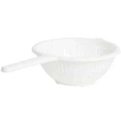 Passoire à queue plastique blanc Ø23xH9cm