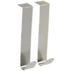 Patère de porte en inox X2