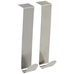 Patère de porte en inox X2