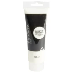 Peinture acrylique phosphorecente tube 120ml