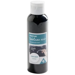 Peinture acrylique pour création tableau noir 120ml