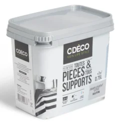 Peinture intérieure C'DÉCO tous supports 750ml blanc satiné