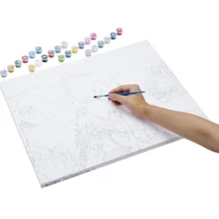Peinture pour enfant avec numérotation
