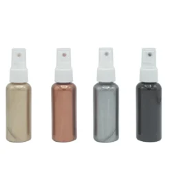 Peintures acrylique métalisée spray de 50ml H11,5cm - 4 pièces
