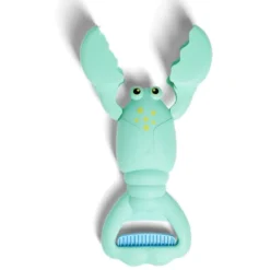 Pelle de plage forme homard bleu