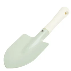 Pelle enfant pour jardin bêche en métal vert et manche bois L21,5cm