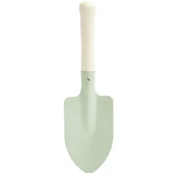 Pelle enfant pour jardin bêche en métal vert et manche bois L21,5cm
