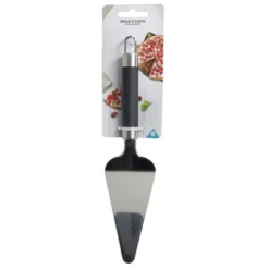 Pelle à tarte en inox avec manche en plastique L.26cm