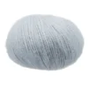 Pelote de fil à tricoter acrylique doux gris perle 50Gr