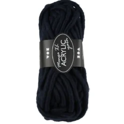 Pelote de laine 200g 17M bleu foncé