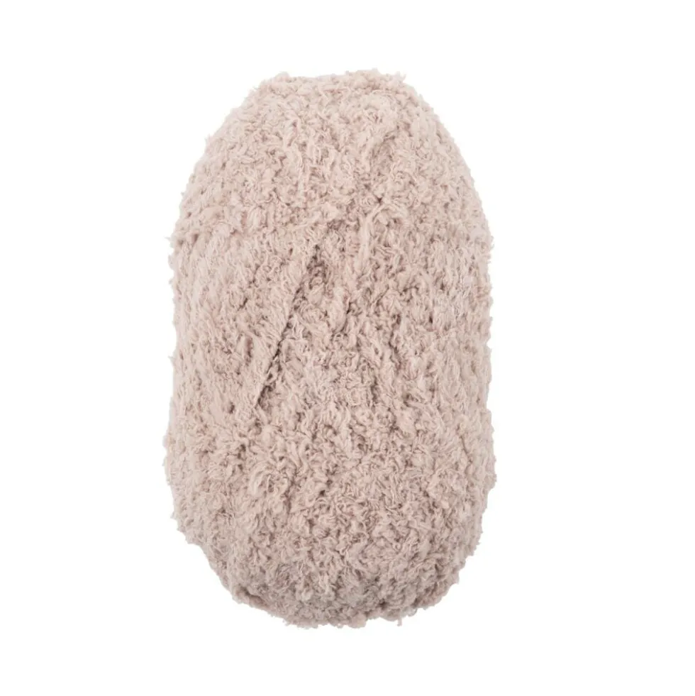 Pelote fil à tricoter polyester doux 80m 100gr (4 modèles)