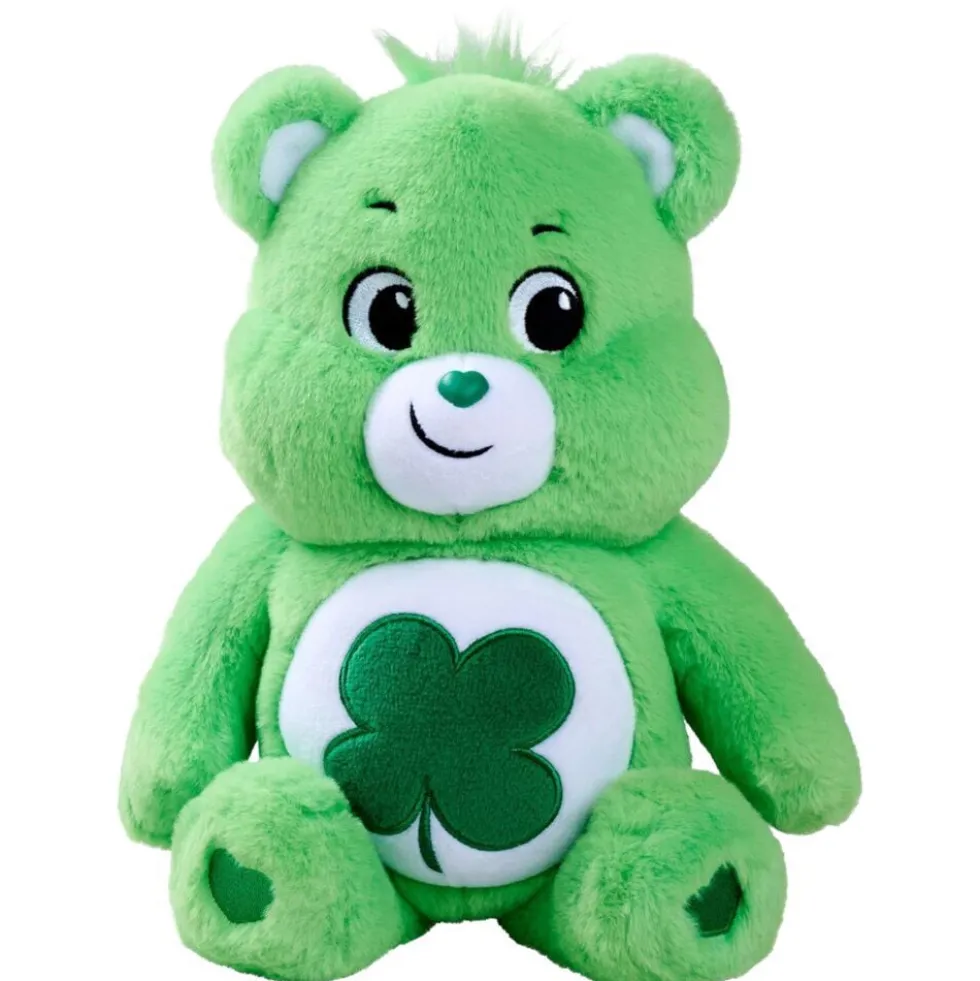 Peluche Bisounours assis multicolores 28x26xH35cm (6 modèles)