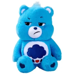 Peluche Bisounours assis multicolores 28x26xH35cm (6 modèles)