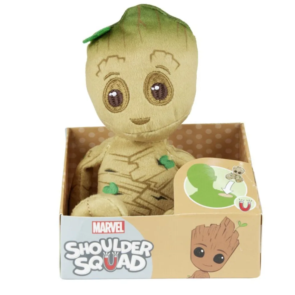Peluche Disney aimantée pour épaule 11x9xH12cm (4 modèles)