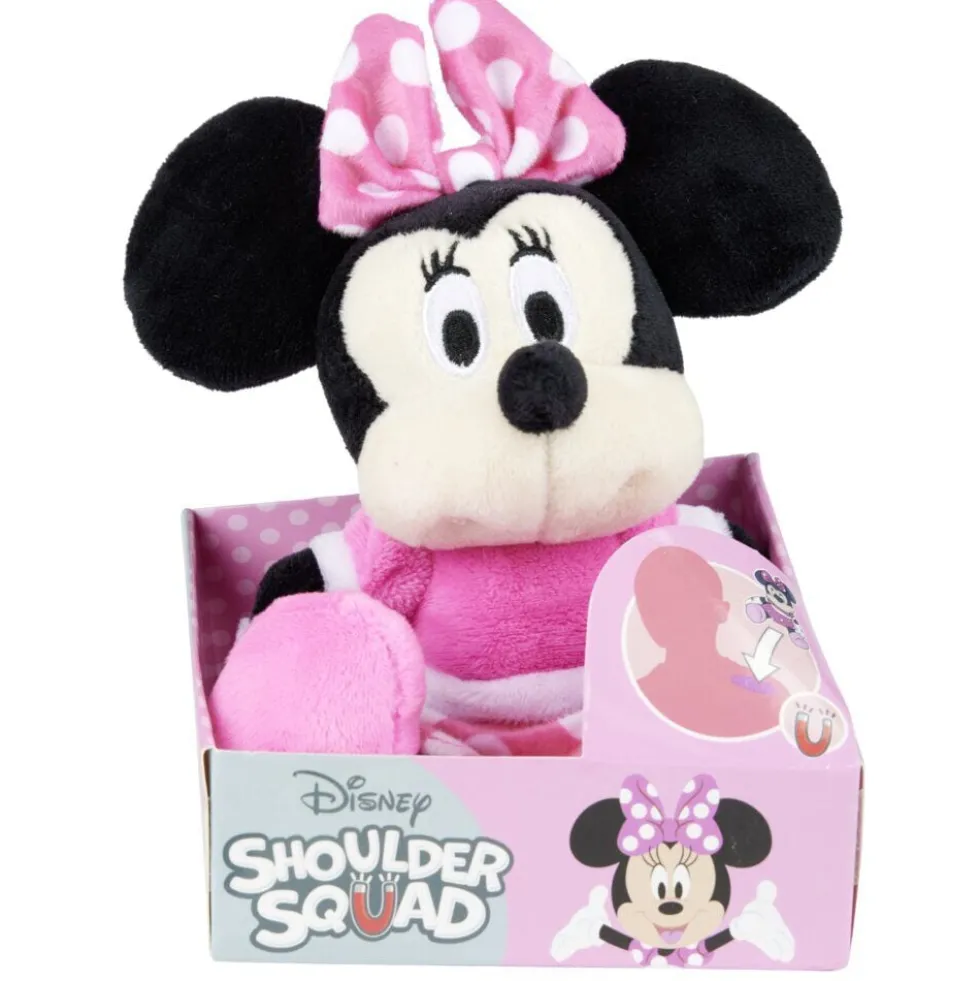 Peluche Disney aimantée pour épaule 11x9xH12cm (4 modèles)