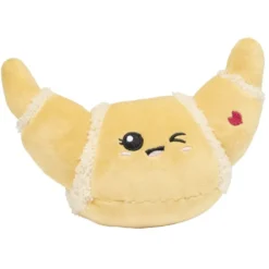 Peluche kawaii croissant marron L20xH13cm