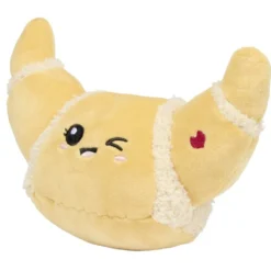 Peluche kawaii croissant marron L20xH13cm