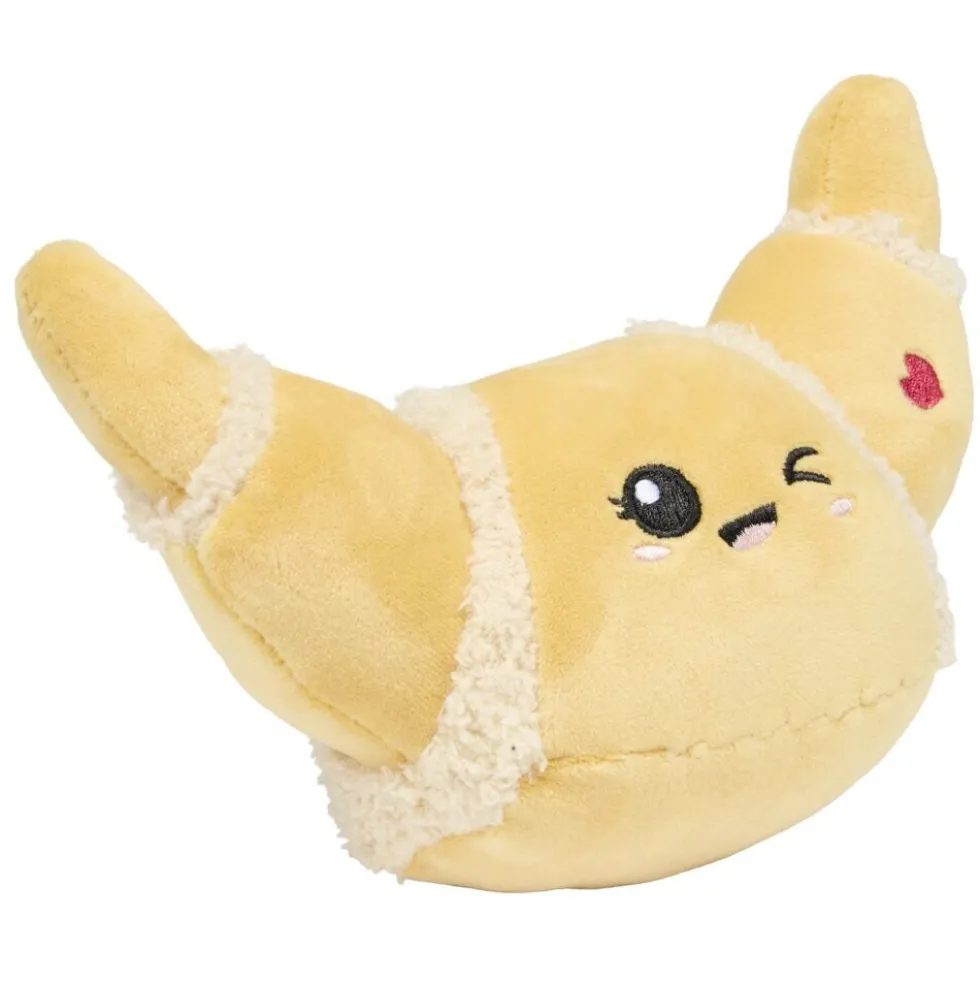 Peluche kawaii croissant marron L20xH13cm