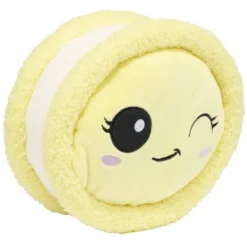 Peluche kawaii macaron Ø18x13cm (3 modèles)