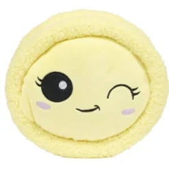 Peluche kawaii macaron Ø18x13cm (3 modèles)