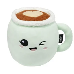 Peluche kawaii tasse blanche Ø27cm