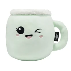 Peluche kawaii tasse blanche Ø27cm