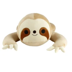 Peluche lestée animaux L43cm (3 modèles)