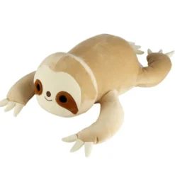 Peluche lestée animaux L43cm (3 modèles)