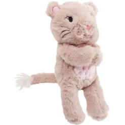 Peluche lion polyester H.22.5 cm (2 modèles)