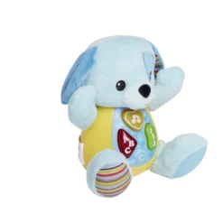 Peluche ourson lumineux et sonore 19,5x12xH16cm