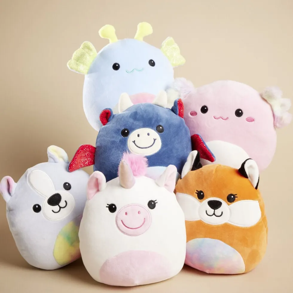 Peluche Squishmallow animaux (6 modèles)