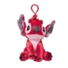 Peluche Stitch x3 à suspendre bleu, rouge et rose H12cm
