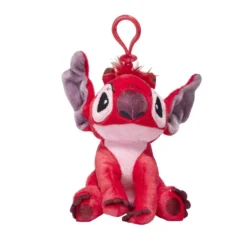 Peluche Stitch x3 à suspendre bleu, rouge et rose H12cm
