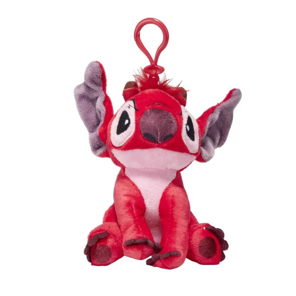 Peluche Stitch x3 à suspendre bleu, rouge et rose H12cm