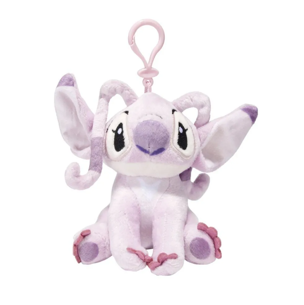 Peluche Stitch x3 à suspendre bleu, rouge et rose H12cm