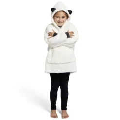 Peluche sweat à capuche 2en1 - 3 modèles