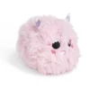 Peluche yéti ronde 24x17xH20cm (2 modèles)