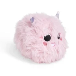 Peluche yéti ronde 24x17xH20cm (2 modèles)