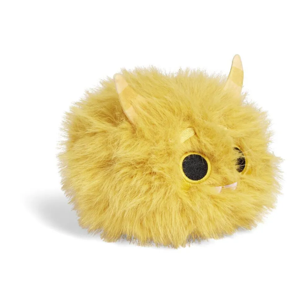 Peluche yéti ronde 24x17xH20cm (2 modèles)