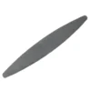 Pierre à aiguiser ovale fer noir affutâge outils de coupe L23cm