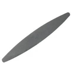 Pierre à aiguiser ovale fer noir affutâge outils de coupe L23cm