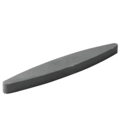 Pierre à aiguiser ovale fer noir affutâge outils de coupe L23cm