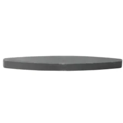 Pierre à aiguiser ovale fer noir affutâge outils de coupe L23cm