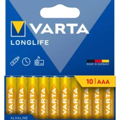 Pile alcaline Varta LR03 x10