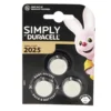 Pile bouton CR2025 x3 Duracell