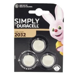 Pile bouton CR2032 x3 Duracell