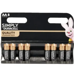 Pile LR06 type AA x8 Duracell